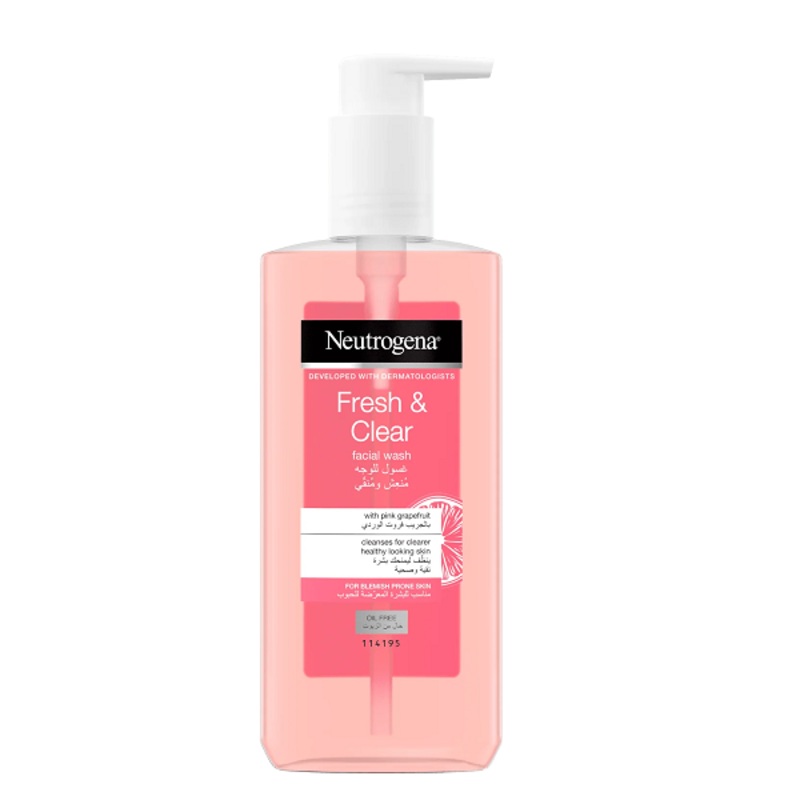 Neutrogena – Fresh & Clear Pink Grapefruit Facial Wash