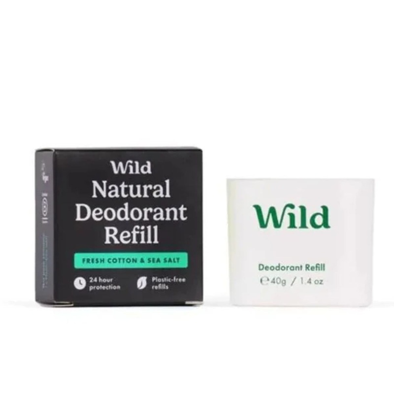 Wild Men Cotton & Sea Salt Refill 40g