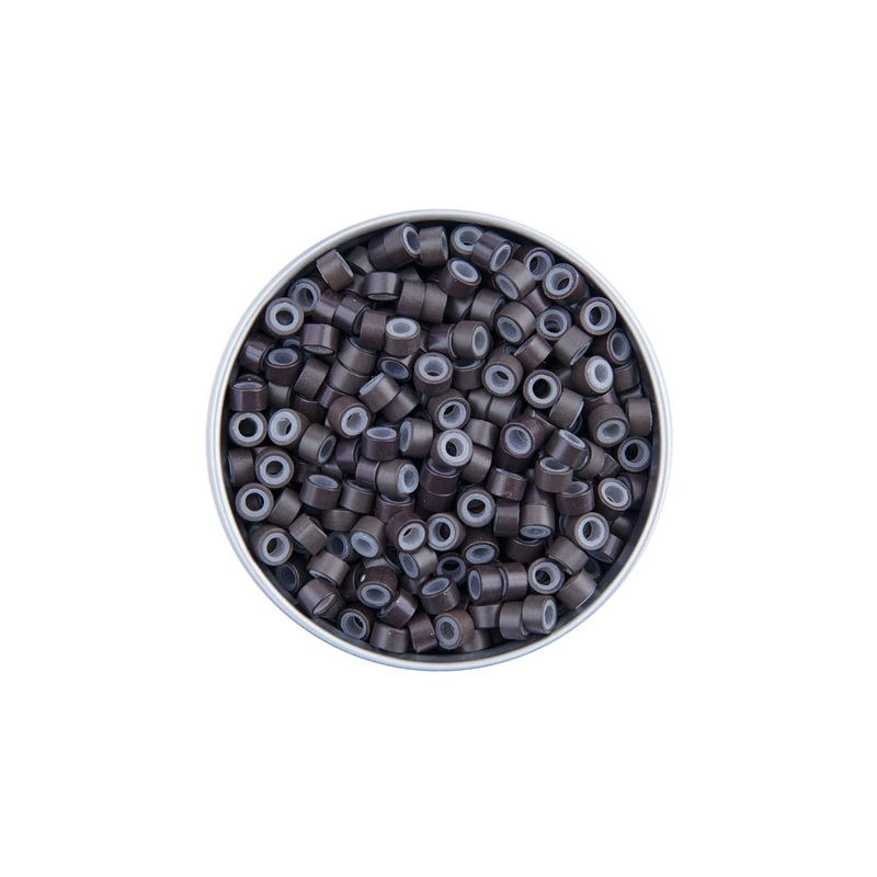 ANGEL EXTENSIONS SILICON RING STANDARD #5 BROWN 125 BAG