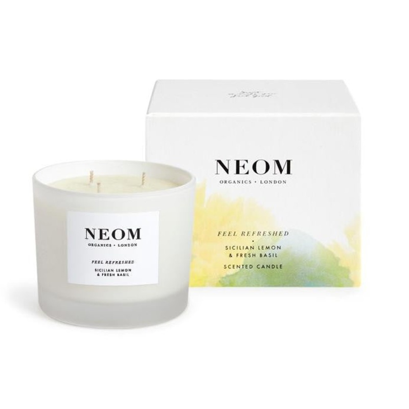 Neom Scent to Boost Your Energy Feel Refreshed Candle 3 Wick