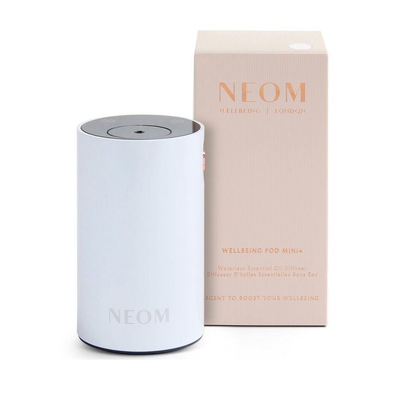 Neom Wellbeing Pod Mini+ Waterless Essential Oil Diffuser – White