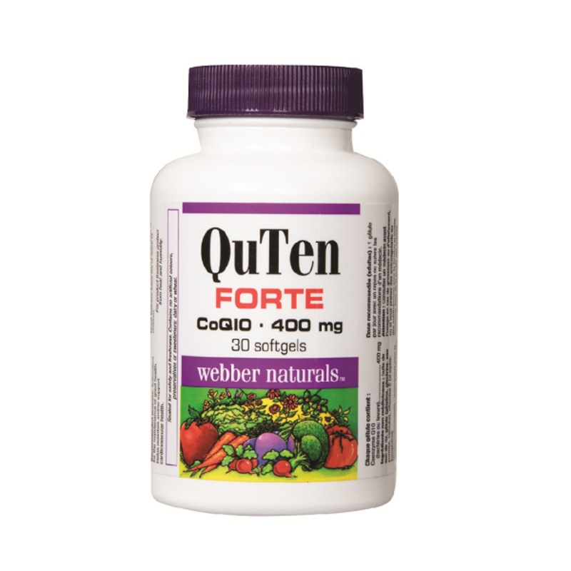 Webber Naturals – QuTen Forte CoQ10 400mg