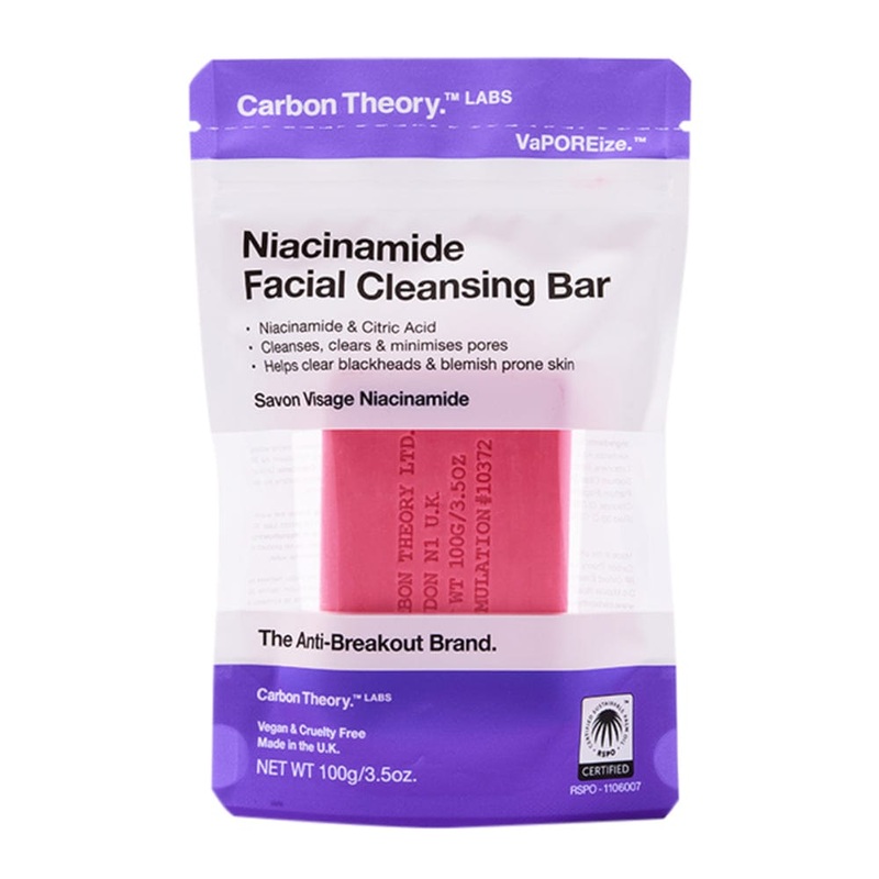Carbon Theory VaPOREize Niacinamide Facial Cleansing Bar