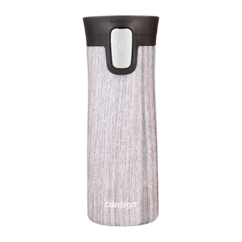 Contigo Autoseal Pinnacle Couture Vacuum Insulated Stainless Steel Travel Mug 420 ml, Blonde Wood