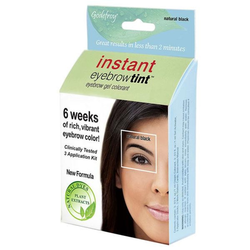 Godefroy — Eyebrow Tint Kit Natural – Black