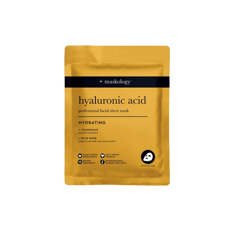 MASKOLOGY HYALURONIC ACID PROFESSIONAL FACE SHEET MASK