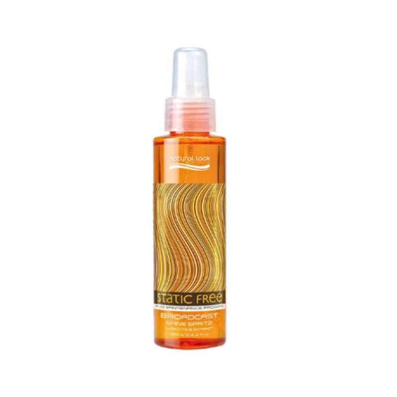 NATURAL LOOK STATIC FREE BROADCAST SHINE SPRITZ 125ML