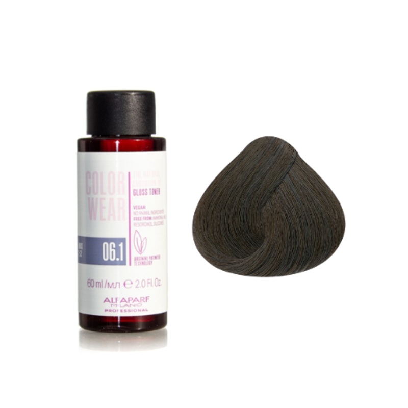 ALFAPARF MILANO COLOR WEAR GLOSS TONER 60ML 06.1