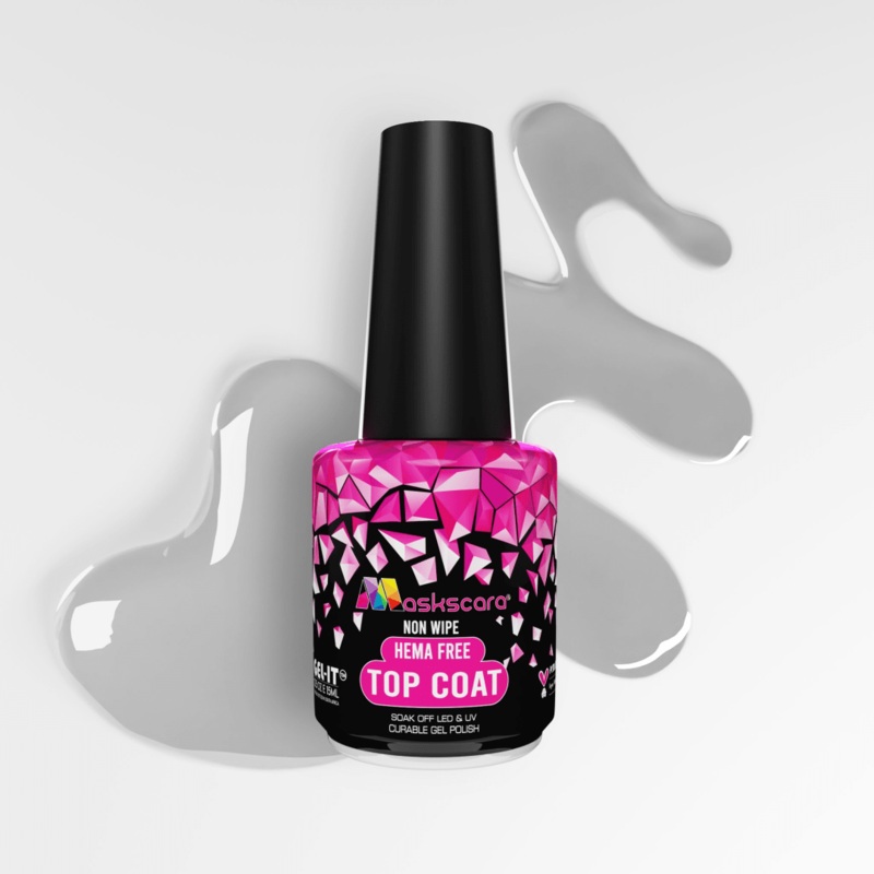 Hema Free Non Wipe Top Coat – 15ml