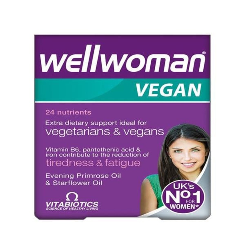 Vitabiotics Wellwoman Vegan 60 Tablets