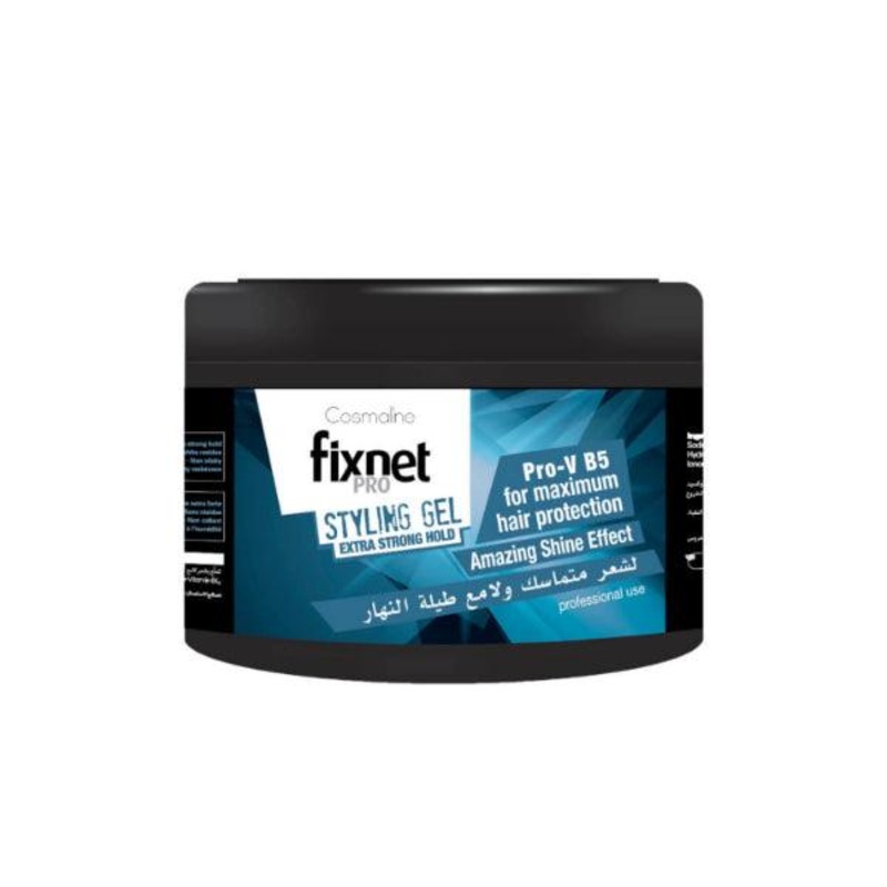 Cosmaline – Fixnet Pro Styling Gel Extra Strong Hold Blue