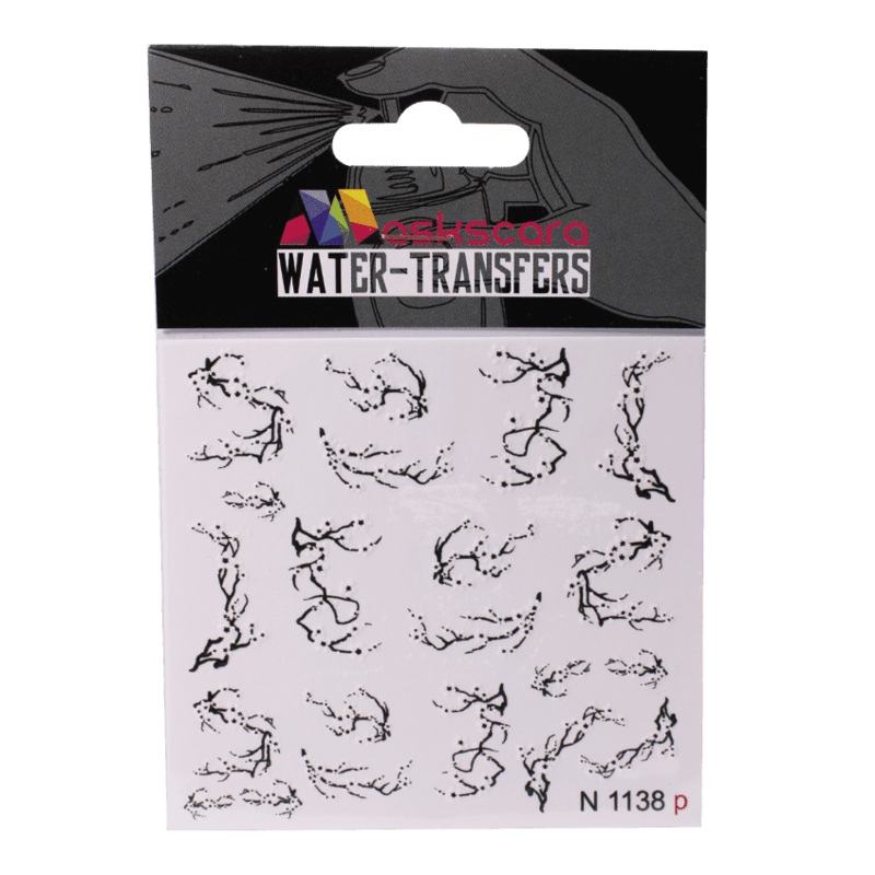 White Cherry Blossoms Water Transfer – 1138P