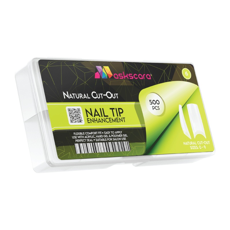 Cut Out Tips – Natural Square (6)