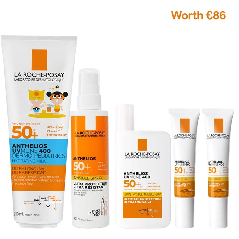 La Roche Posay Family Sun Safety Bundle