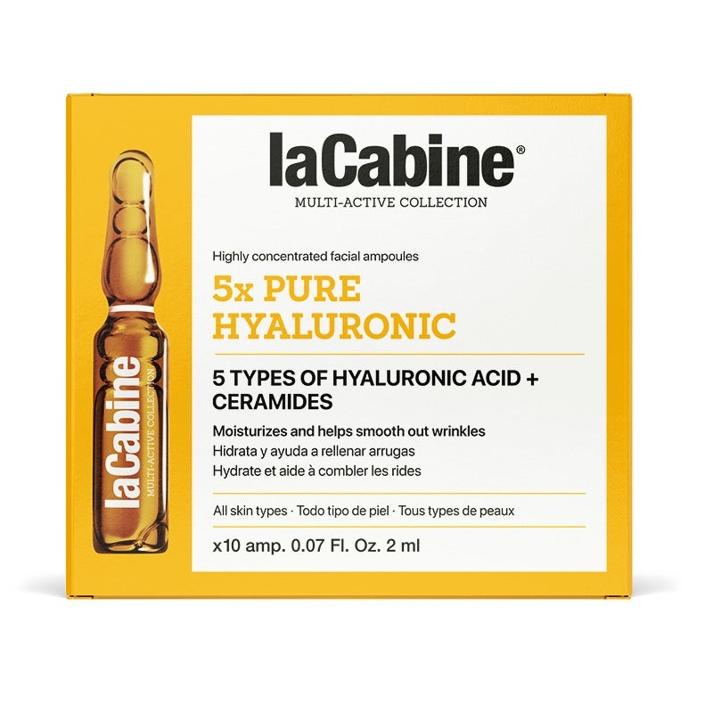 LaCabine 5x Pure Hyaluronic Amp 10 Pcs