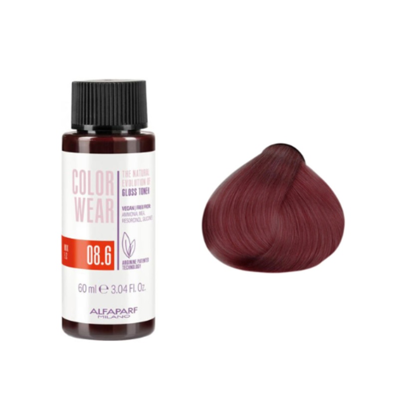 ALFAPARF MILANO COLOR WEAR GLOSS TONER 60ML 08.6