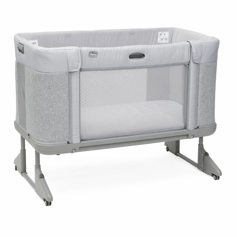 Chicco Next2Me Forever Co- Sleep.Cot Ash Grey Cc