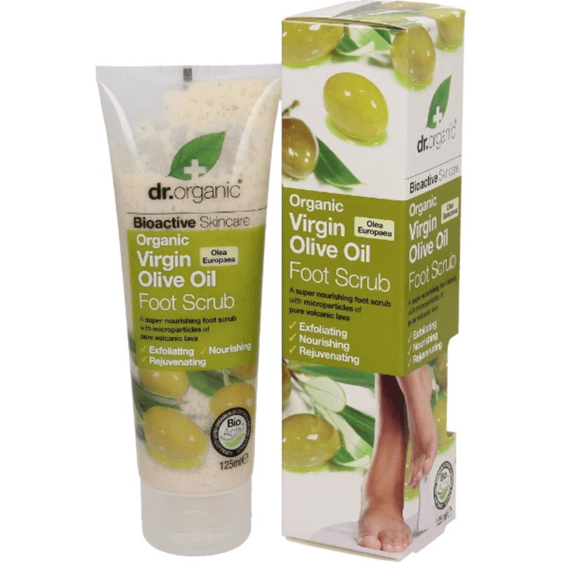 Dr. Organic – Oragnic Virgin Olive Oil Foot Scrub