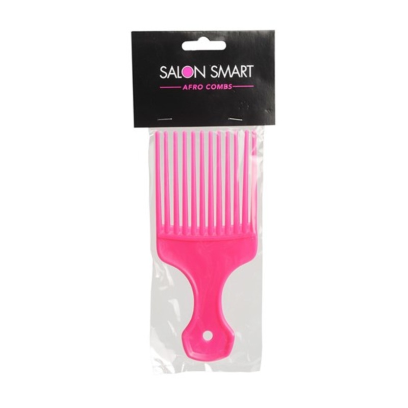 SALON SMART AFRO COMB ASSORTED COLOURS
