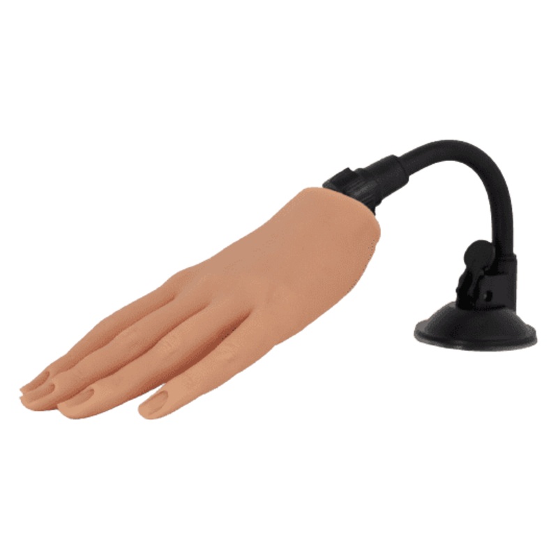 Silicone Practice Hand with stand – 03 Beige