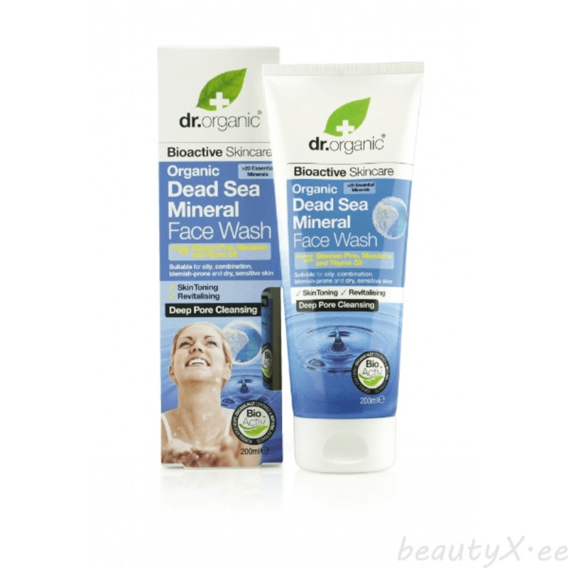 Dr. Organic – Organic Dead Sea Mineral Face Wash