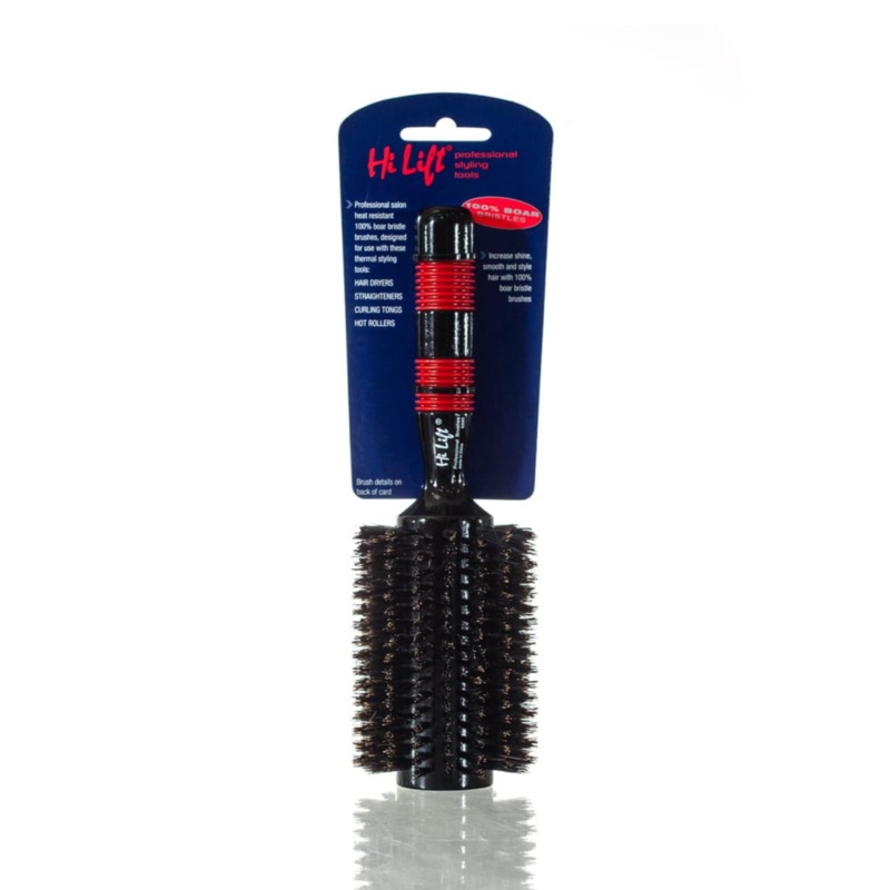 HI LIFT PROFESSIONAL 100% BOAR BRISTLES EXTRA LARGE BRUSH 18 ROW