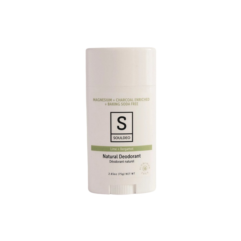 Lime + Bergamot Deodorant Stick – Baking Soda Free