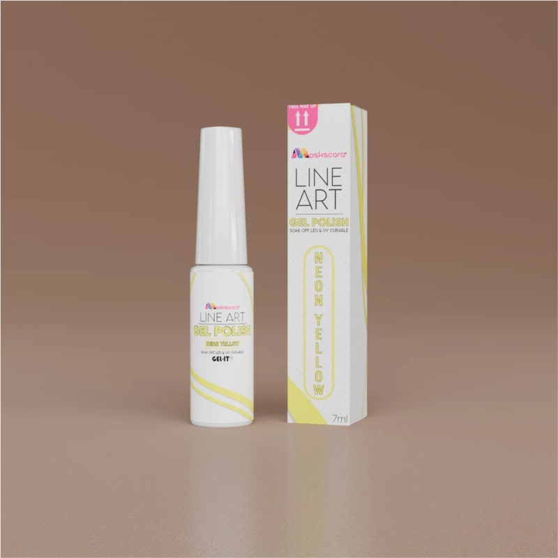 Line Art Gel 7ml – Neon Yellow