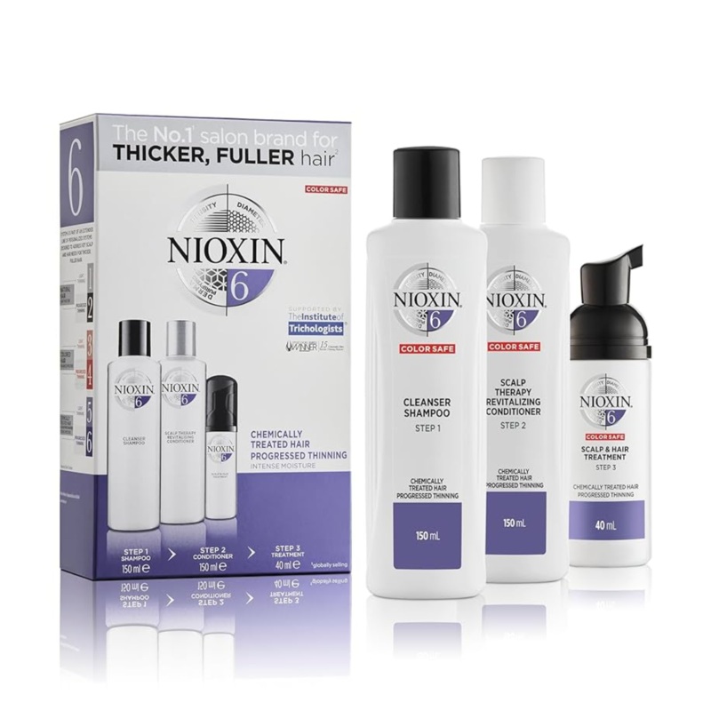 NIOXIN SYSTEM 6 STARTER TRIAL KIT 150ML