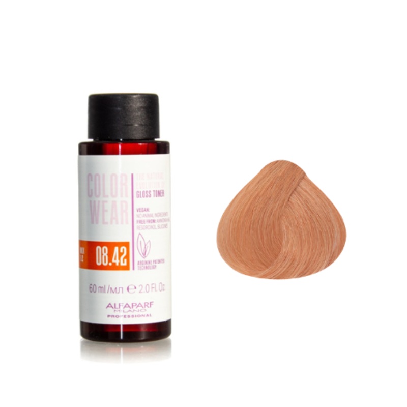 ALFAPARF MILANO COLOR WEAR GLOSS TONER 60ML 08.42