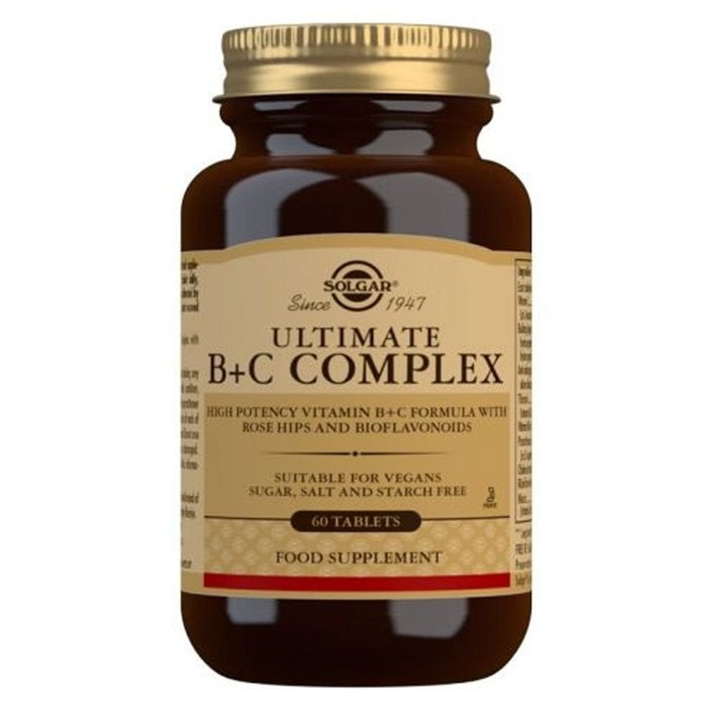 Solgar Ultimate B+C Complex Tablets