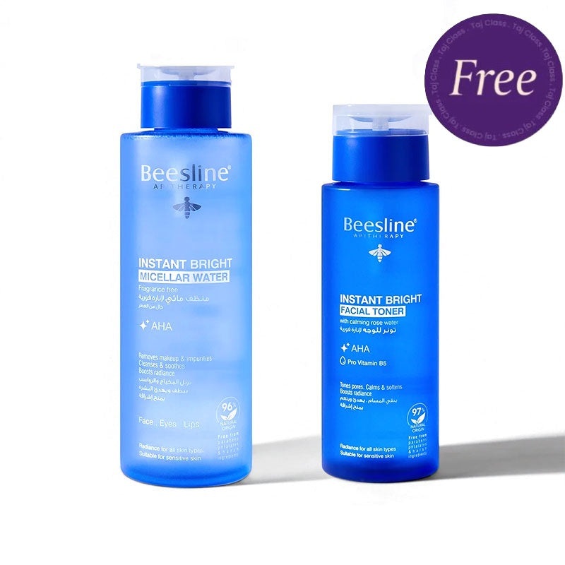 Beesline Instant Bright Micellar Water + Facial Toner Special Offer