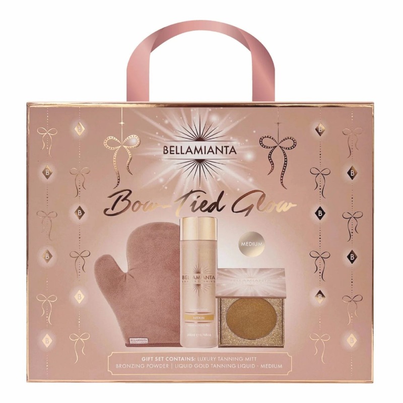 Bellamianta Bow-Tied Glow 3 Piece Set – Medium (liquid gold)