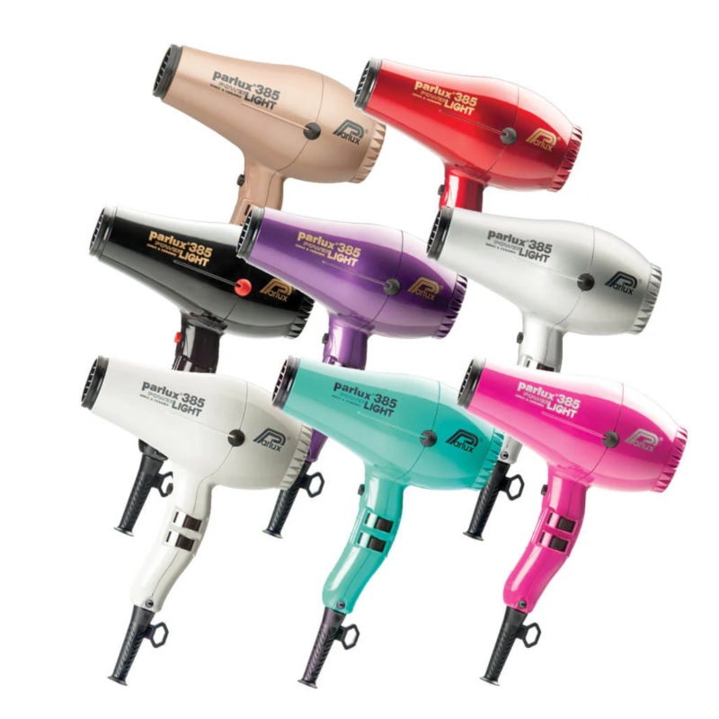 PARLUX 385 Power Light Ceramic & Ionic Hairdryer  |  Various Colours