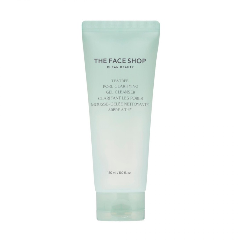 The Face Shop — Tea Tree Pore Clarifying Gel Cleanser 5.0oz