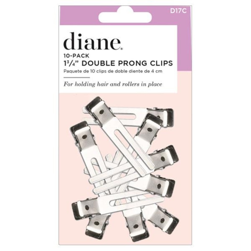Diane — Double prong clip 10/pack