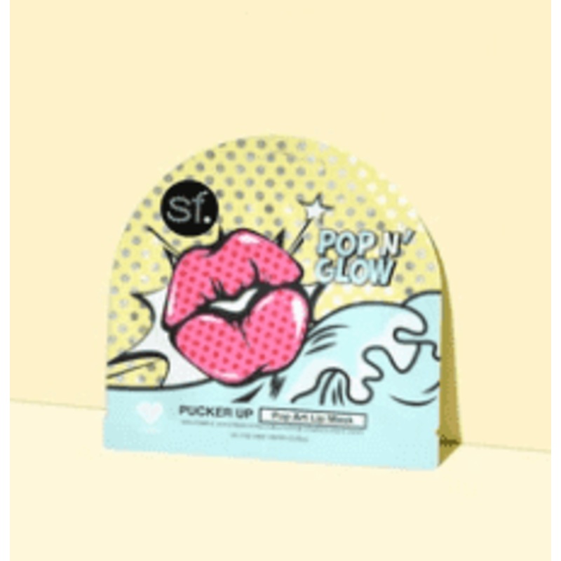 Pucker Up – POP ‘n GLOW Lip Mask (1pcs)