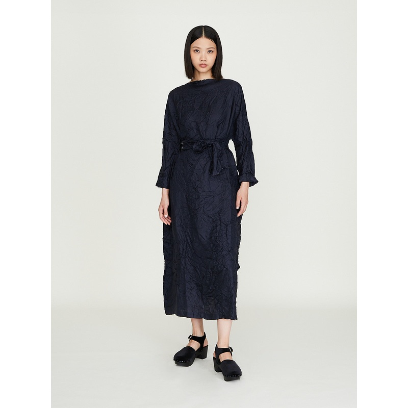 Abito Dress Lunedi Meridiano Lavato in Navy Blue
