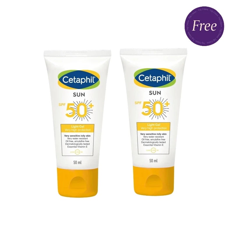 Cetaphil Sun Light Gel Very High Protection 50ml SPF50+ (Buy One Get One Free)