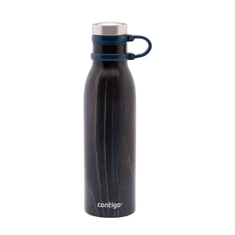 Contigo Autoseal Matterhorne Couture Vacuum Insulated Stainless Steel Bottle 590 ml, Indigo Wood