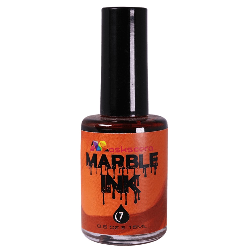 Coral Red Marble Ink – 15ml