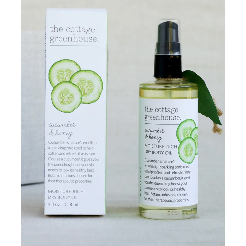 Cucumber & Honey Dry Body Oil