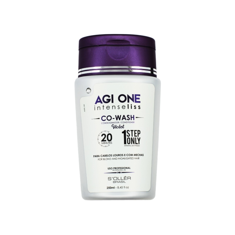 AGI One Intenseliss Co-Wash Violet For Blond And Highlighted Hair  |  Various Sizes