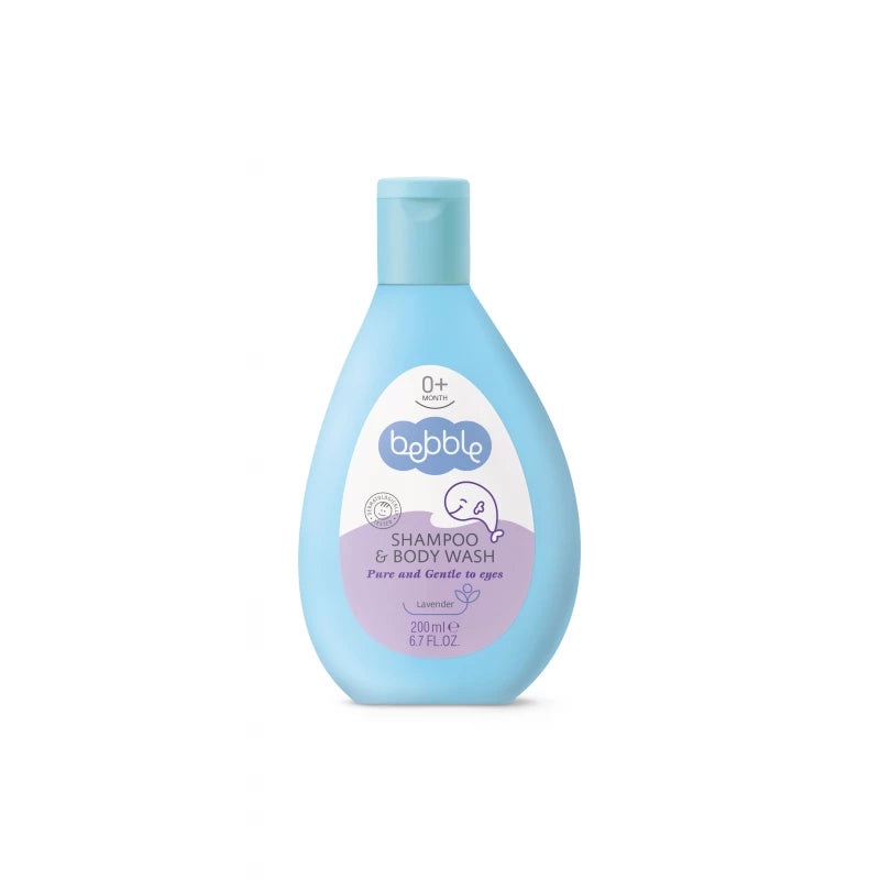 Bebble Lavender Shampoo & Body Wash 200ml