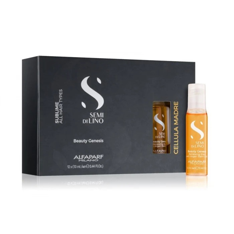 ALFAPARF MILANO SEMI DI LINO SUBLIME CELLULA MADRE BEAUTY GENESIS 12 X 13ML