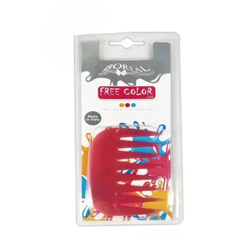 Boreal Free Color Line Two Side Comb Hair -Red