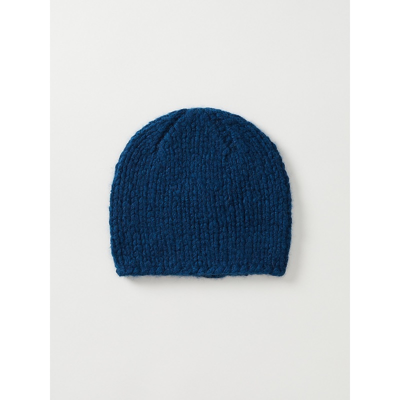 May Beanie in Petrol/Teal