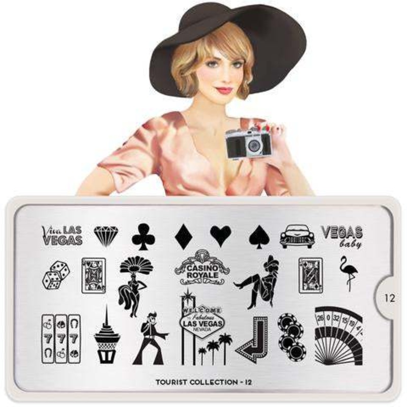 Moyou London Stamping Plate – Tourist 12