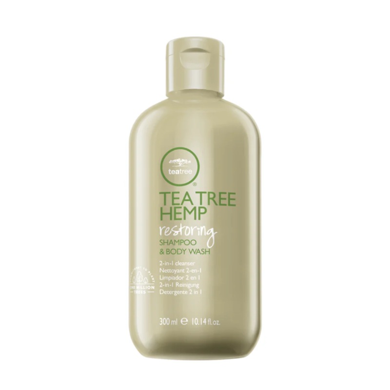 PAUL MITCHELL TEA TREE HEMP RESTORING SHAMPOO AND BODY WASH 300ML