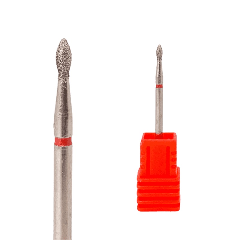 Diamond E-File Bit – Fine X Russian Oval Cuticle Bit